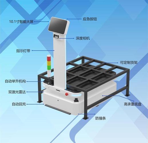 智能agv工业搬运机器人 工厂搬运自动导引车 景行慧动
